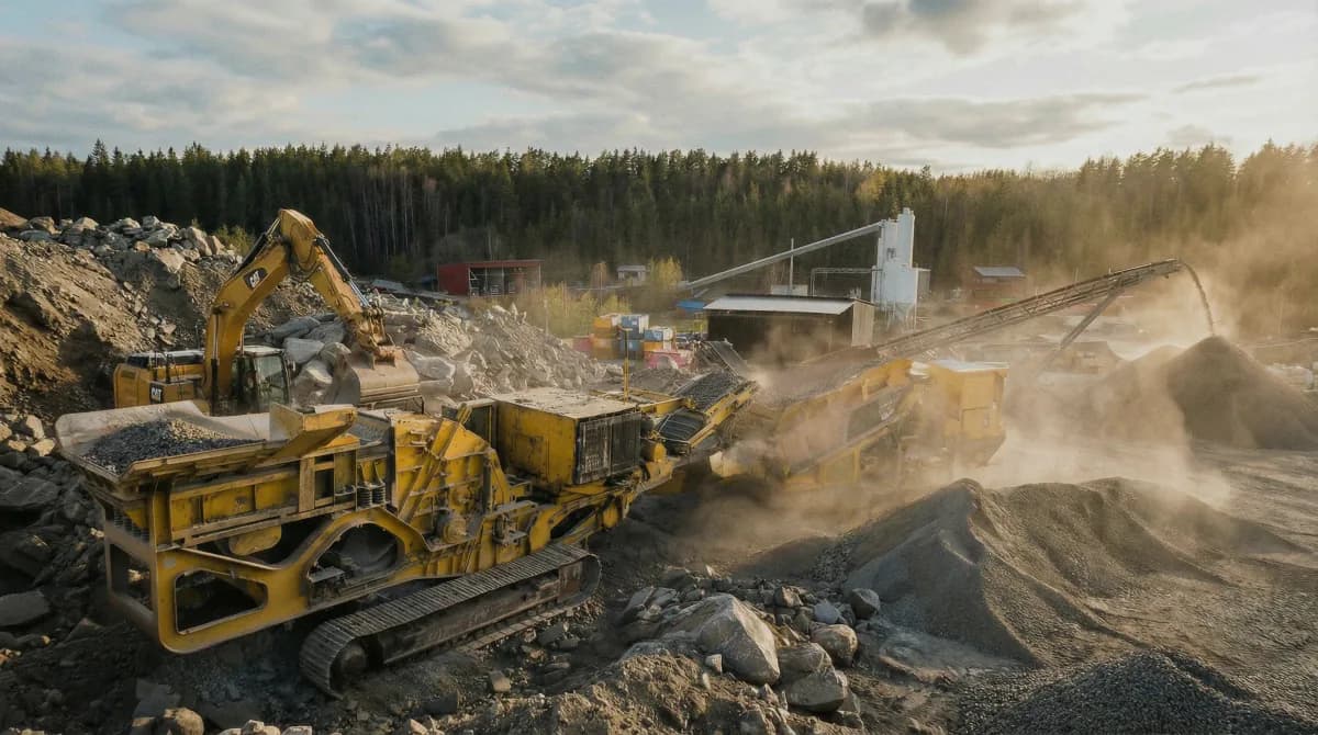 Vad händer med materialet efter rivning?
